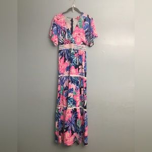 Lilly Pulitzer flowery dress